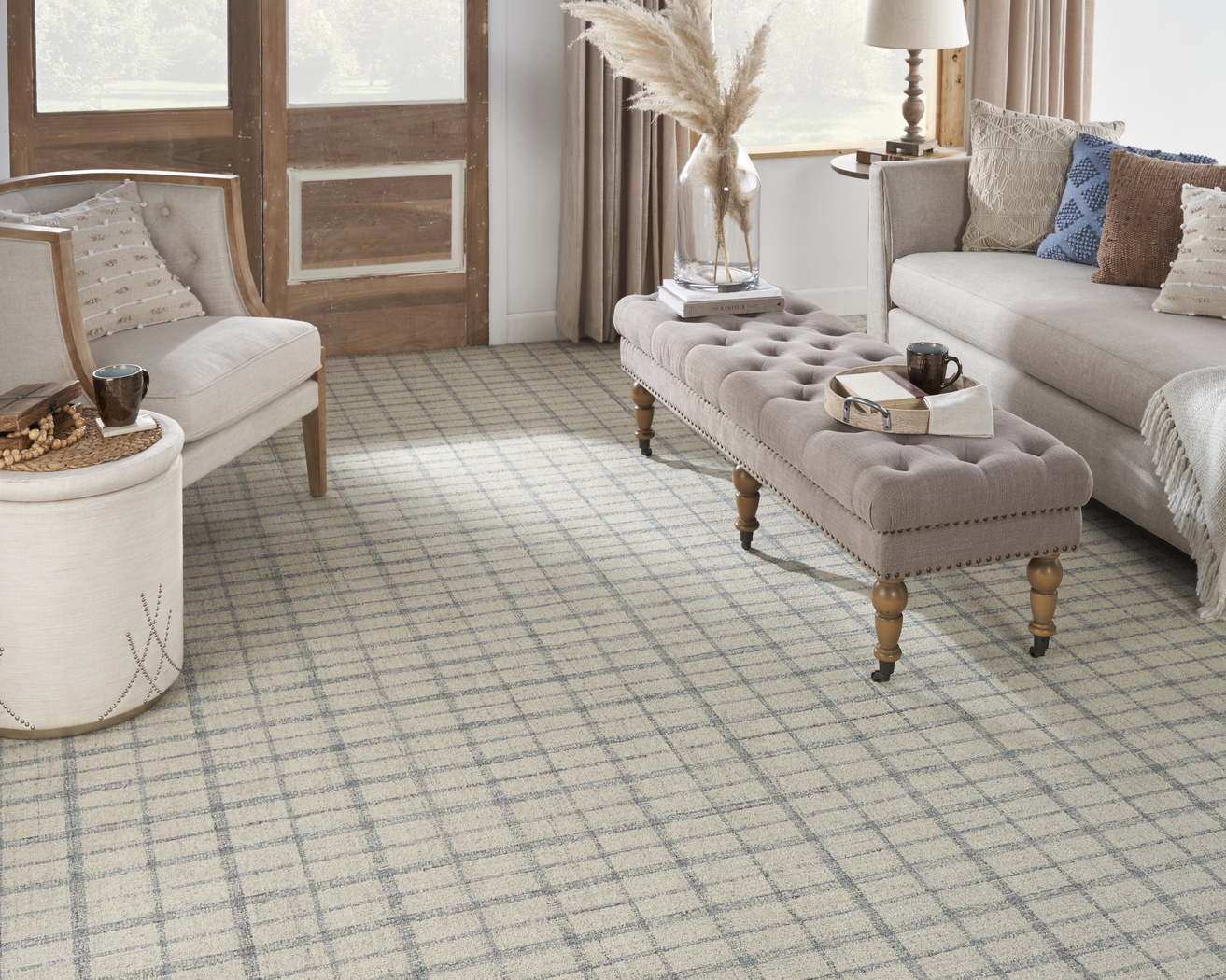 Freyan Beige 5' x 7' Rug - Thumbnail - Image 5