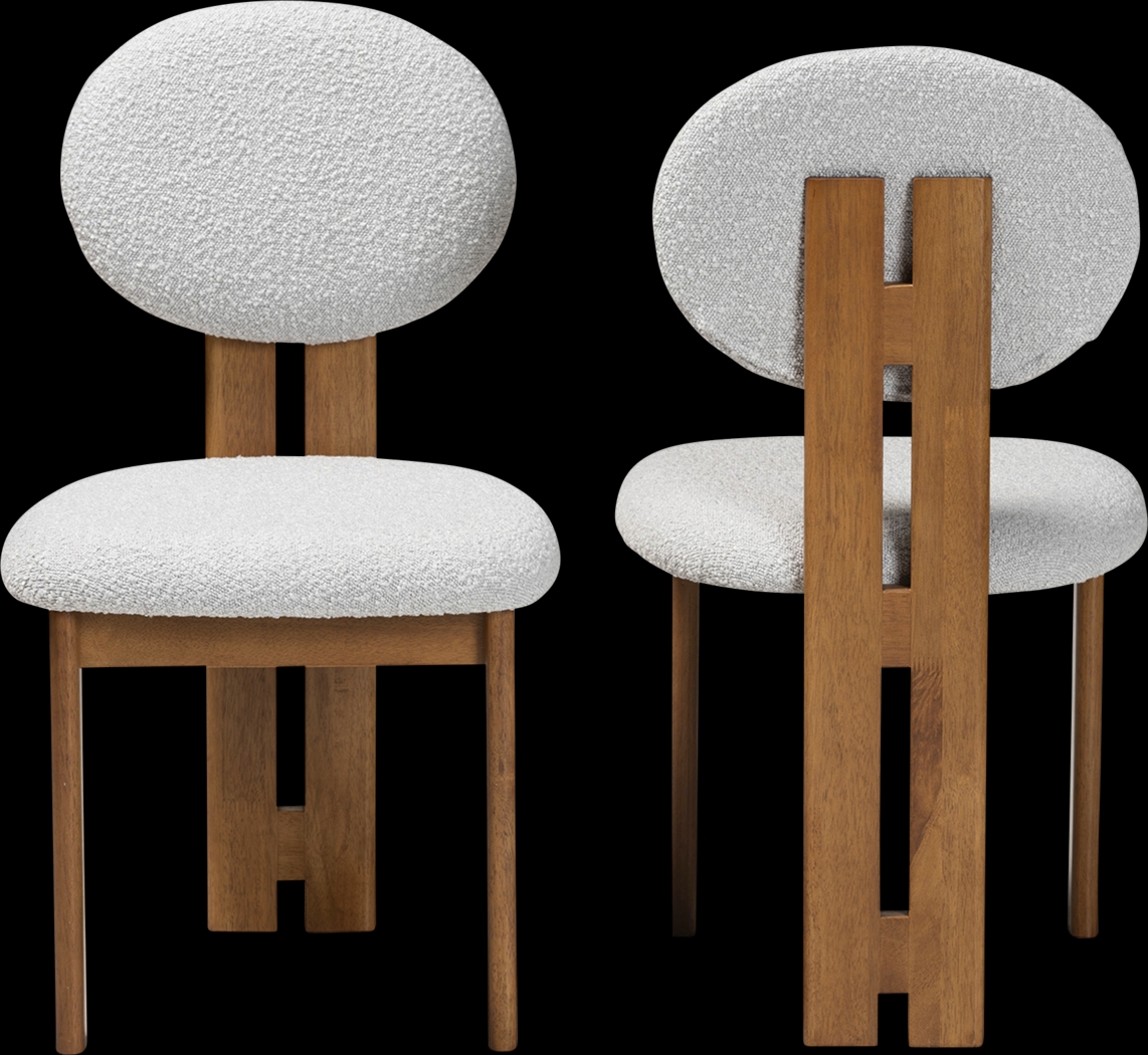 Friendfield Gray Dining Chair, Set of 2 - Thumbnail - Image 4