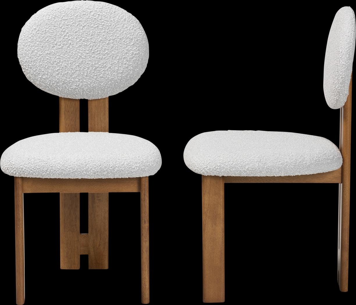 Friendfield Gray Dining Chair, Set of 2 - Thumbnail - Image 5