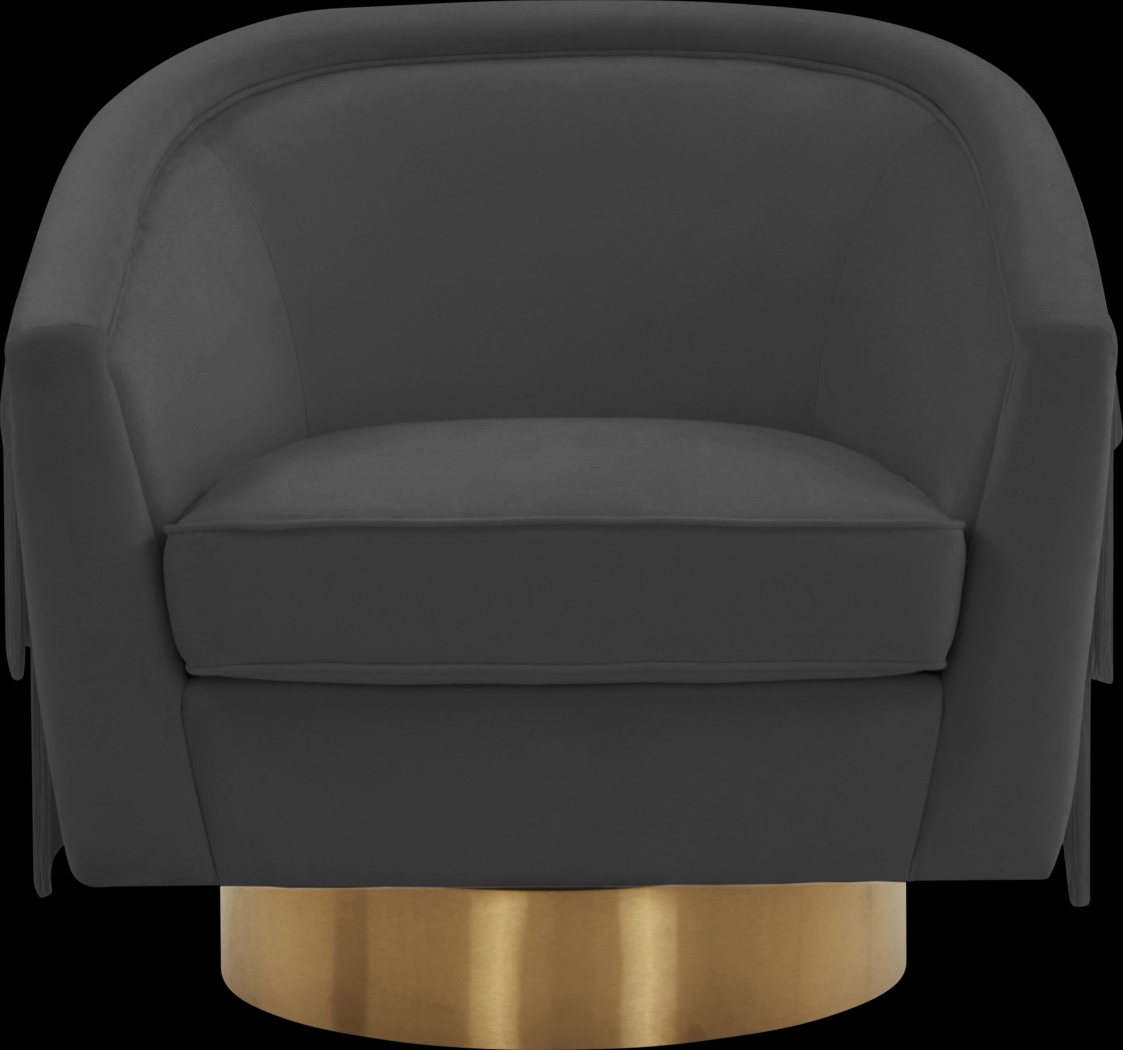 Frinella Black Accent Chair - Thumbnail - Image 2