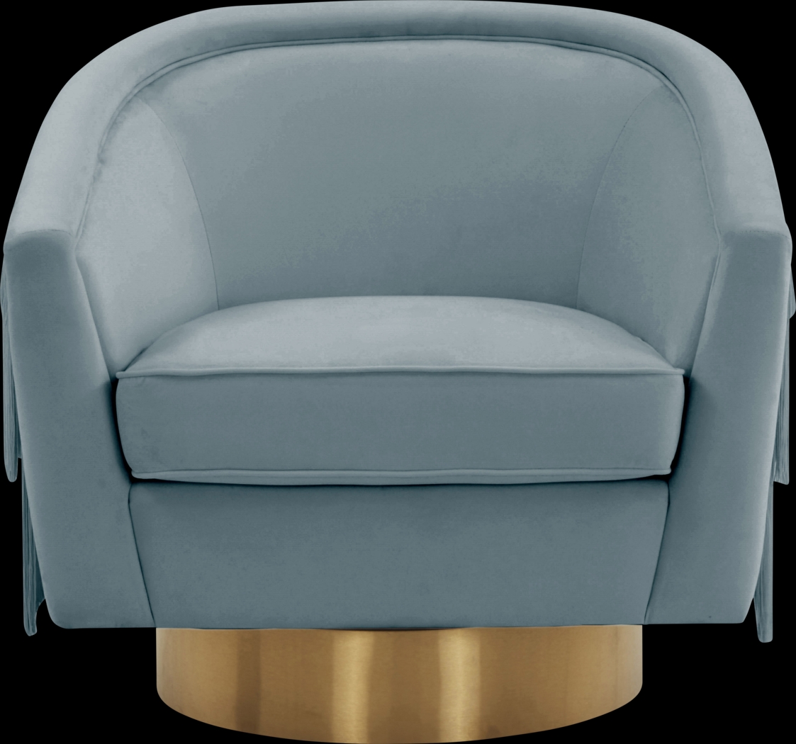 Frinella Blue Accent Chair - Thumbnail - Image 2