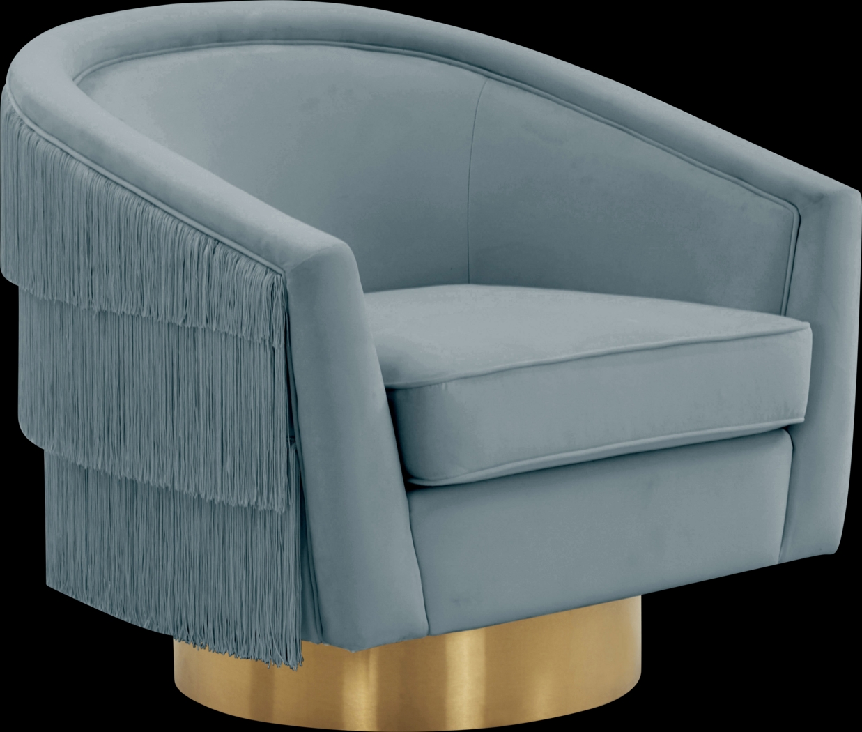Frinella Blue Accent Chair - Thumbnail - Image 1