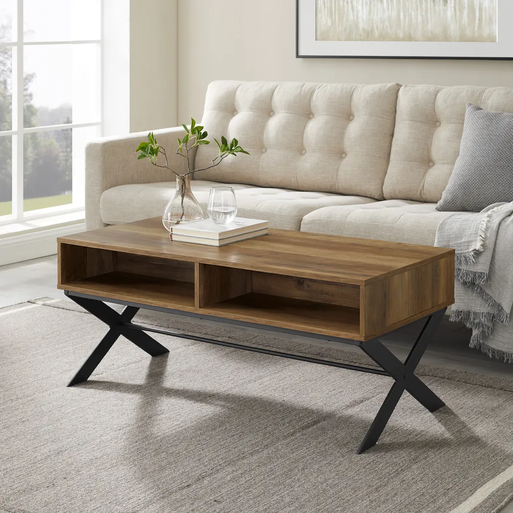 Fringewood Barnwood Cocktail Table - Thumbnail - Image 2