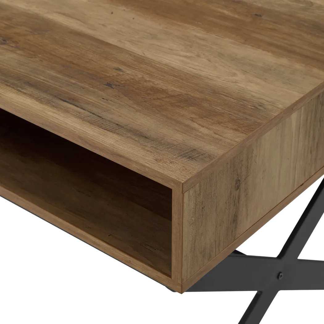 Fringewood Barnwood Cocktail Table - Thumbnail - Image 5