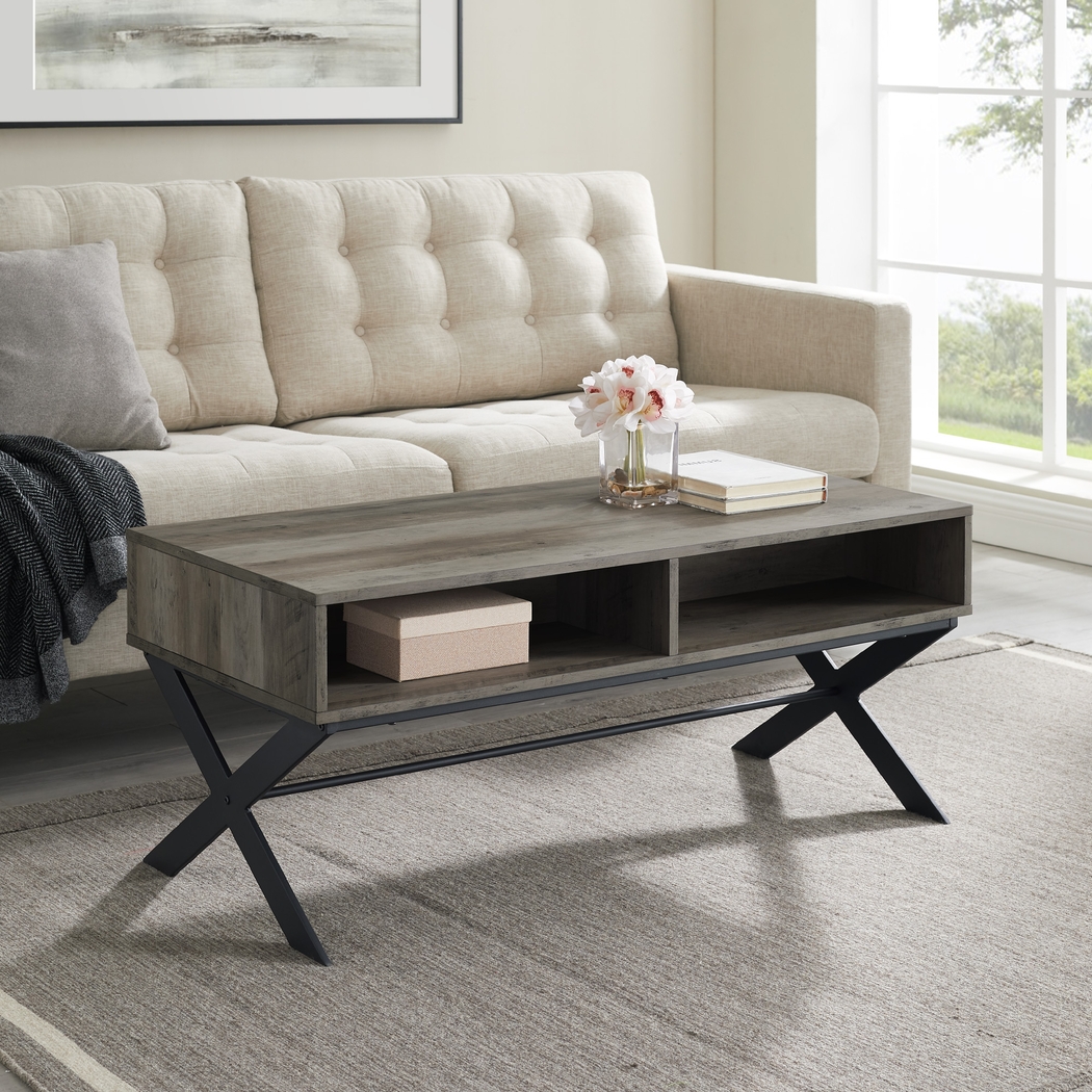 Fringewood Gray Cocktail Table - Thumbnail - Image 3