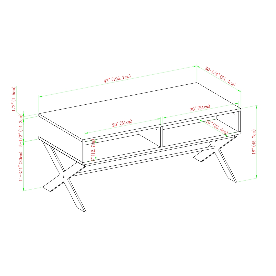 Fringewood Gray Cocktail Table - Thumbnail - Image 6