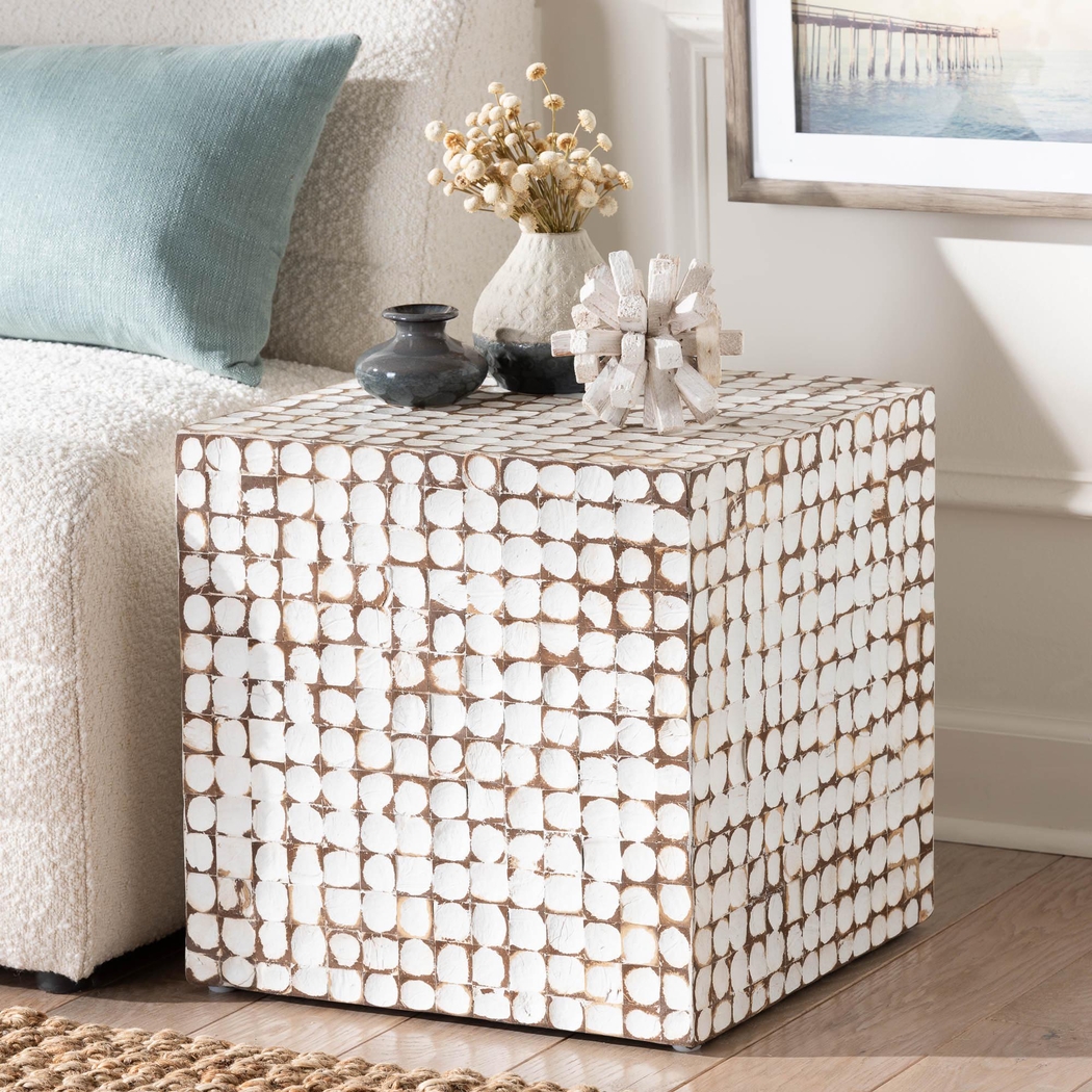 Fronheiser Ivory End Table - Thumbnail - Image 2