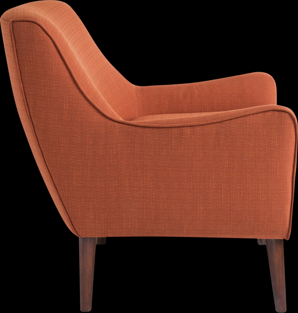 Frostwood Orange Accent Chair - Thumbnail - Image 3