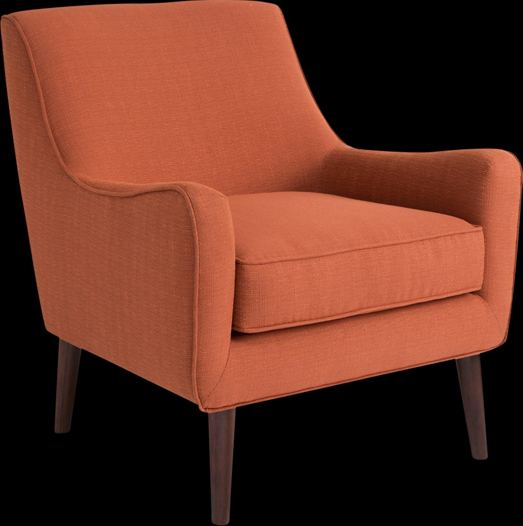 Frostwood Orange Accent Chair - Thumbnail - Image 1