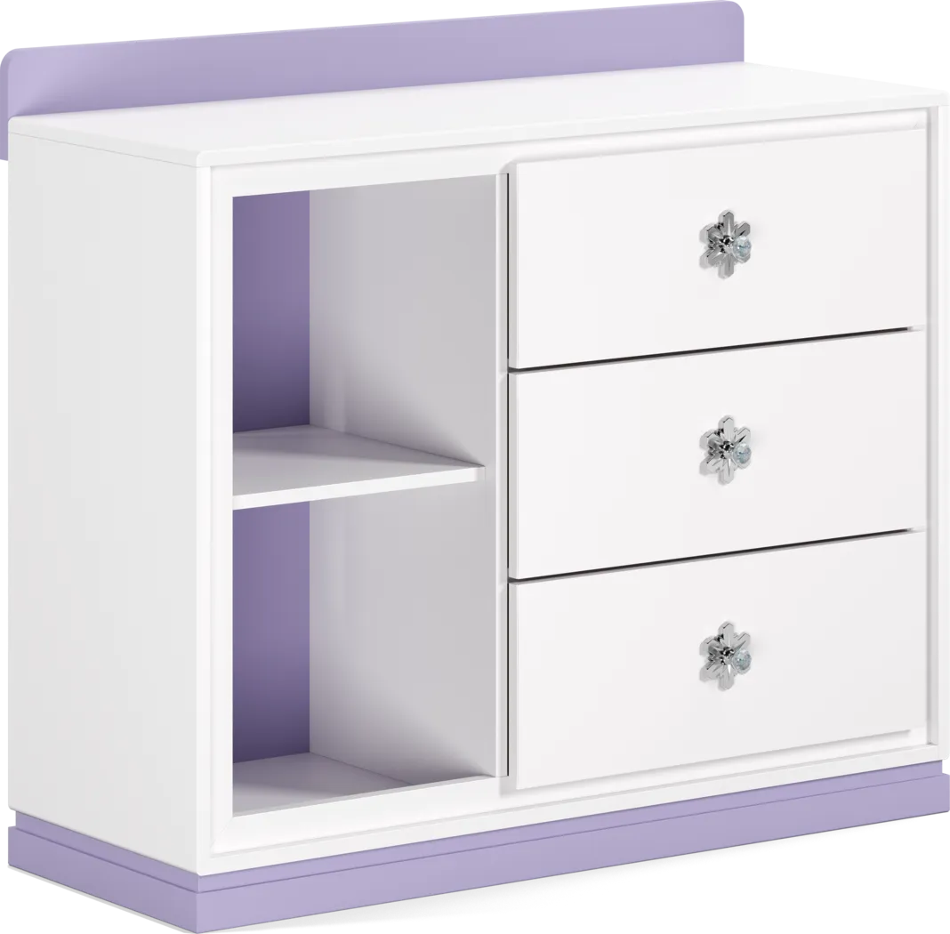 Frozen White and Lavender Chest - Image 2