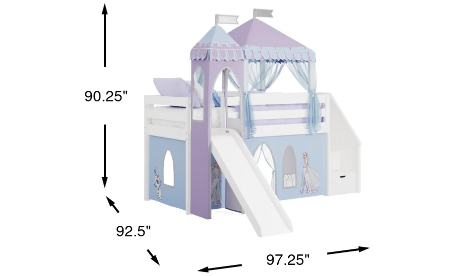 Dimension Image. Please refer to the Dimension Tab on this page for dimension details.