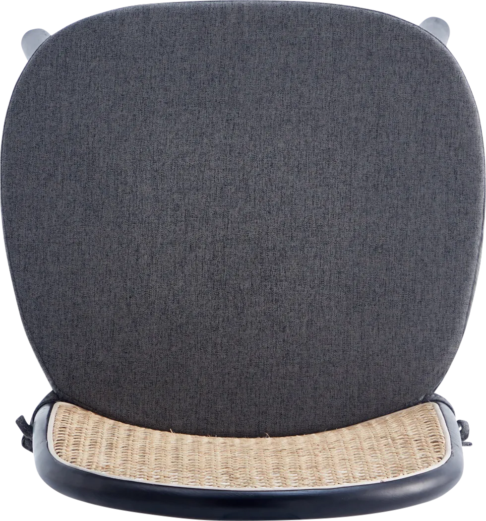 Fruitser Black Side Chair, Set of 2 - Thumbnail - Image 3