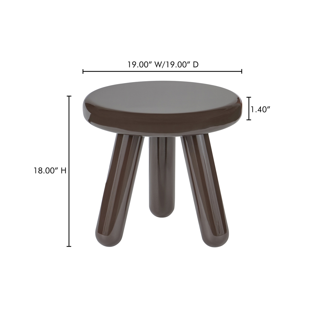 Frunder Brown Accent Table - Thumbnail - Image 2