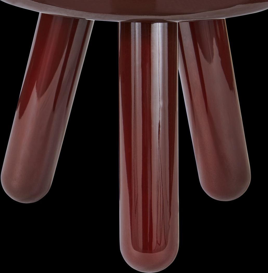 Frunder Red Accent Table - Thumbnail - Image 7