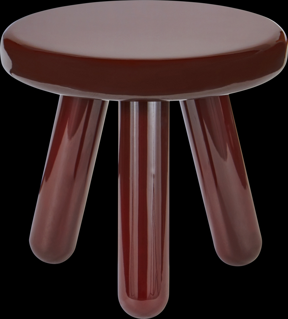 Frunder Red Accent Table - Thumbnail - Image 9