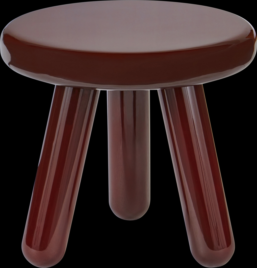 Frunder Red Accent Table - Thumbnail - Image 1