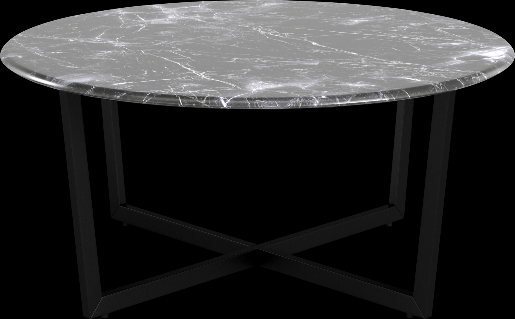 Frusher Black Cocktail Table - Thumbnail - Image 3
