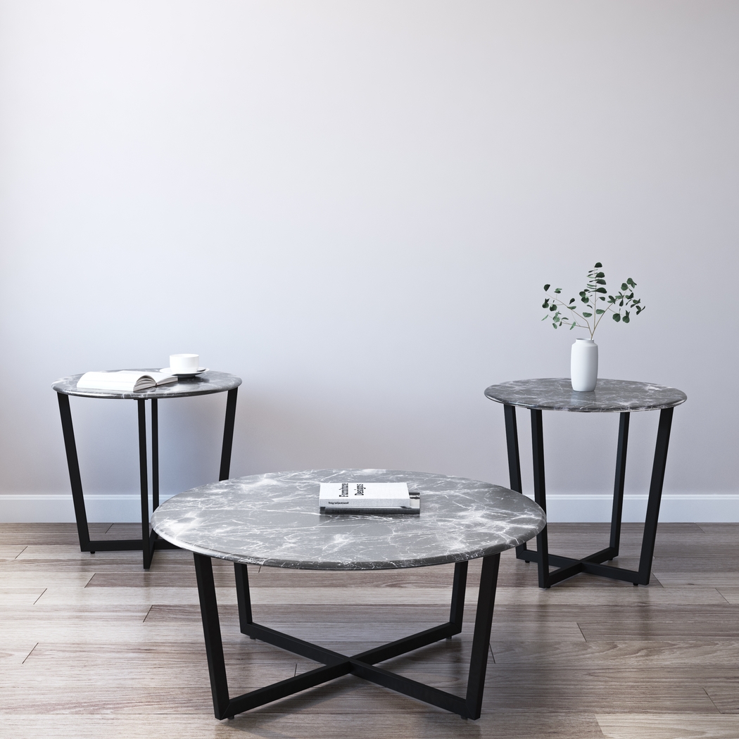 Frusher Black Cocktail Table - Thumbnail - Image 7