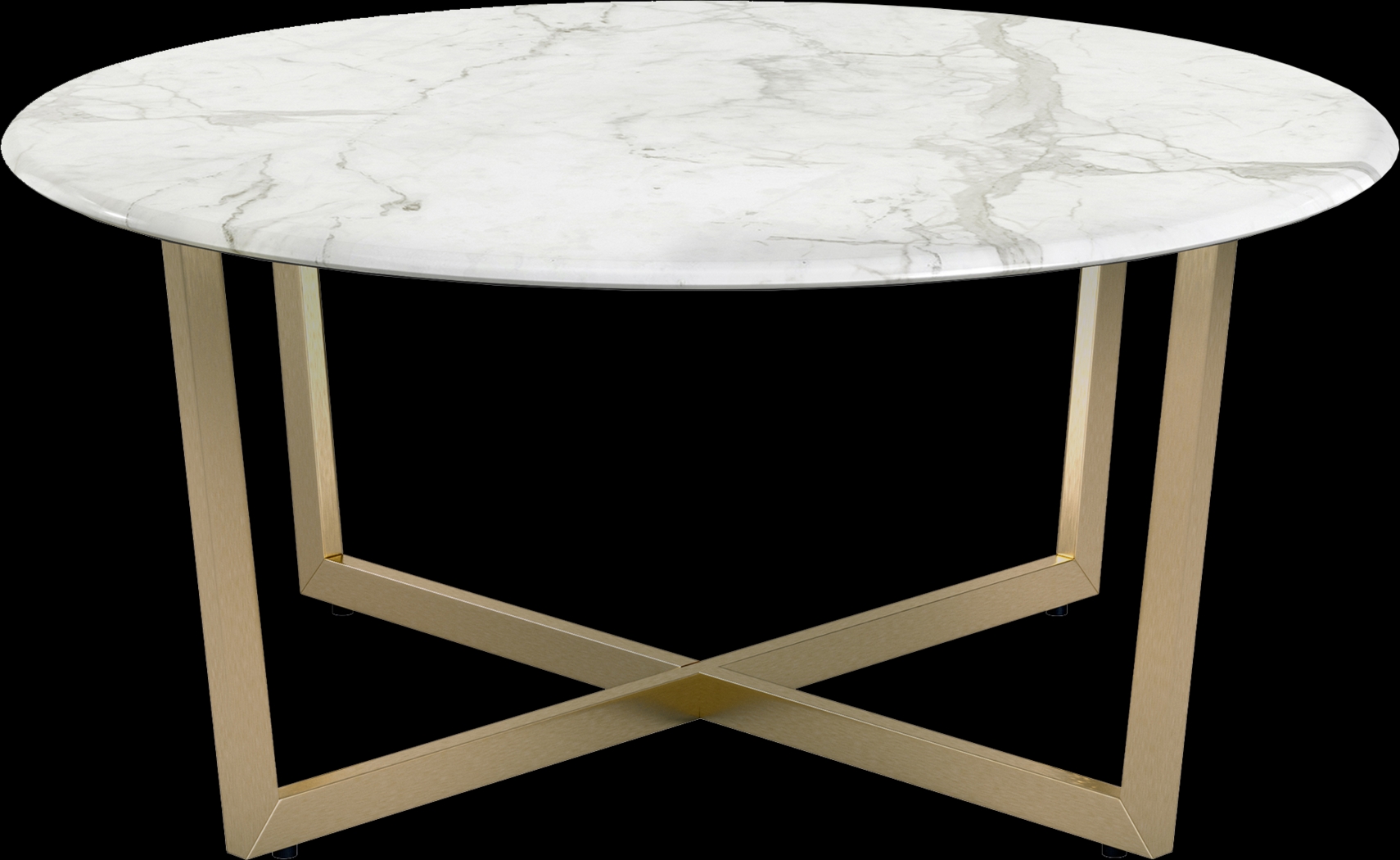 Frusher II White Cocktail Table - Thumbnail - Image 3