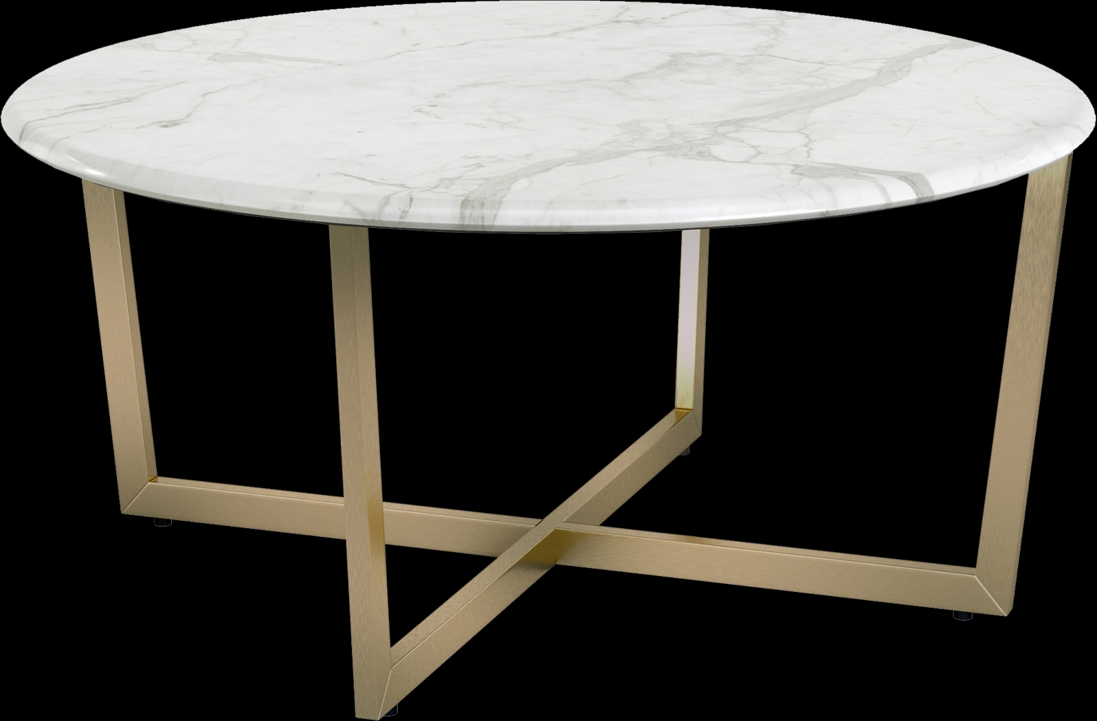 Frusher II White Cocktail Table - Thumbnail - Image 1