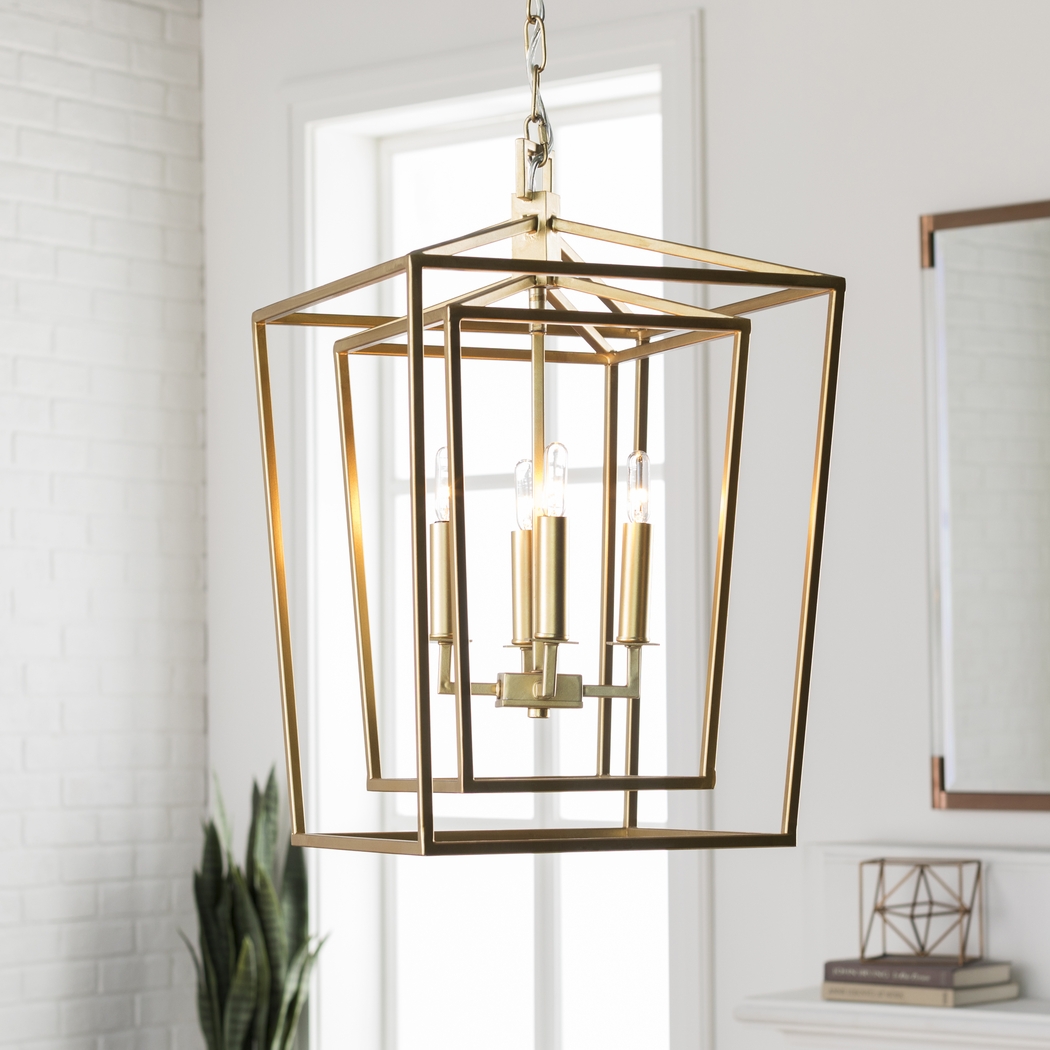 Fryman Point Gold Chandelier - Thumbnail - Image 3