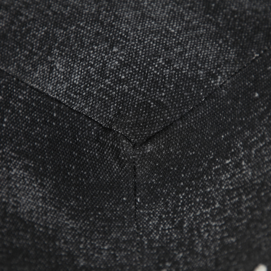 Fuana Black/White Pouf - Thumbnail - Image 9