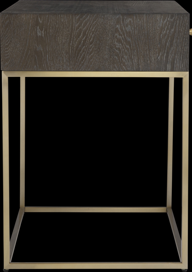 Fulen Dark Walnut End Table - Thumbnail - Image 3