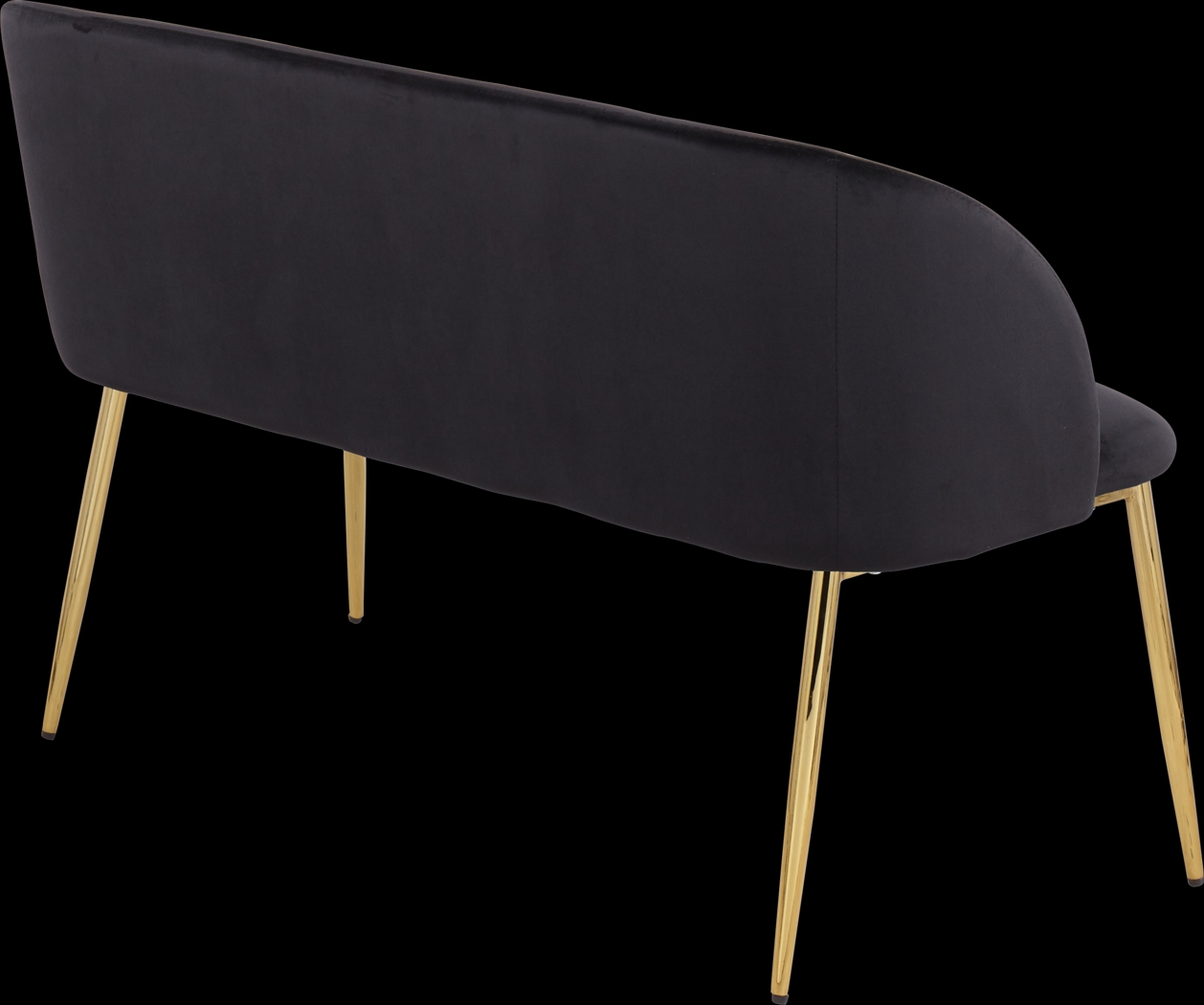 Fulham Black Accent Bench - Thumbnail - Image 3