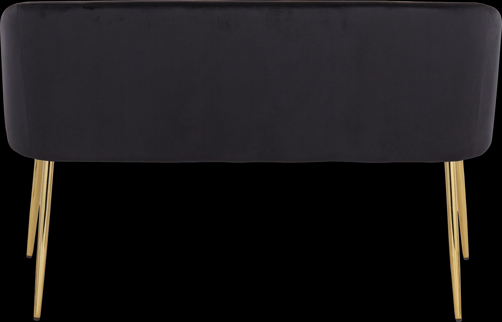 Fulham Black Accent Bench - Thumbnail - Image 4