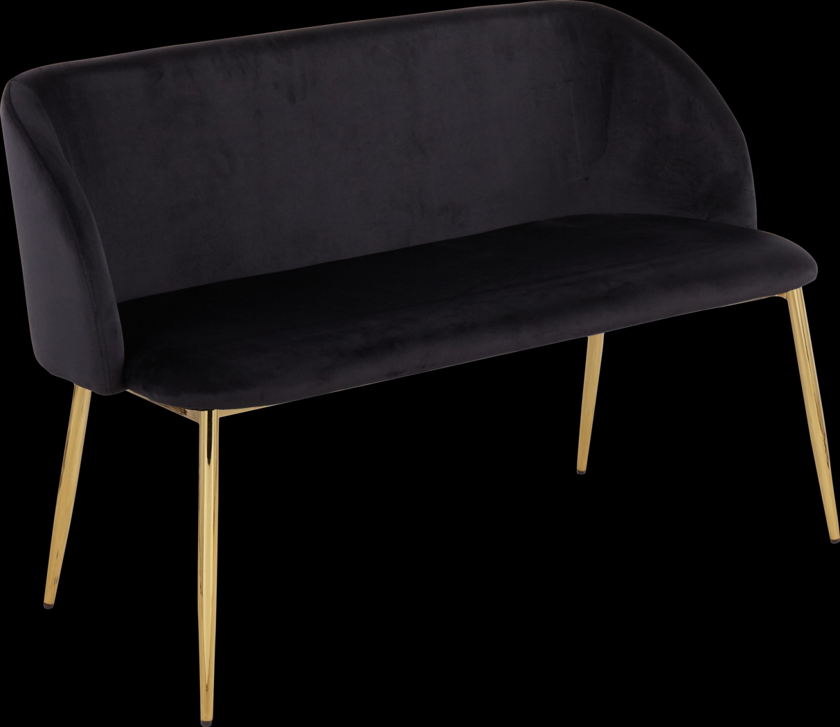 Fulham Black Accent Bench - Thumbnail - Image 1