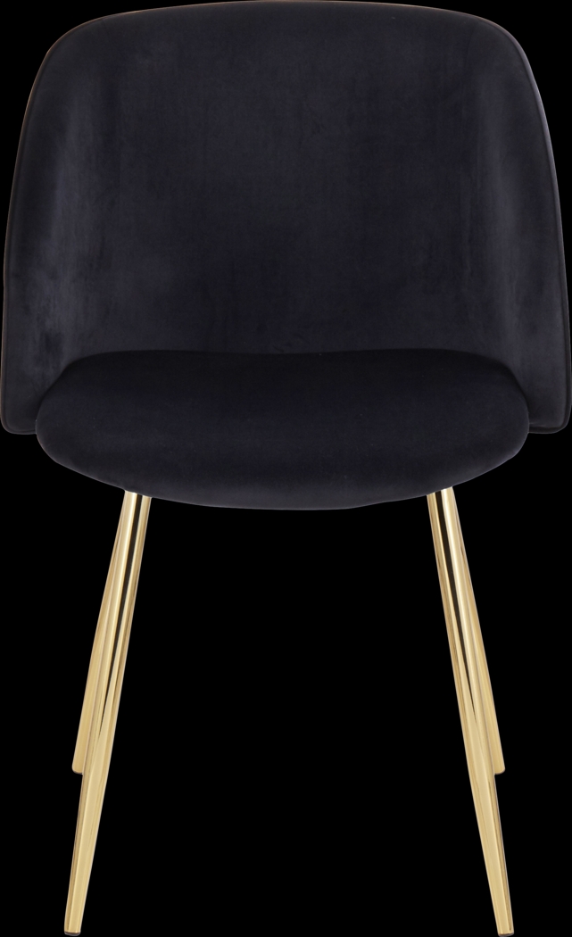 Fulham Black Floral Dining Chair, Set of 2 - Thumbnail - Image 6