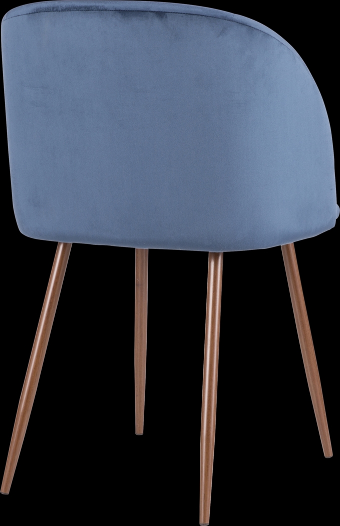 Fulham Blue Dining Chair, Set of 2 - Thumbnail - Image 2