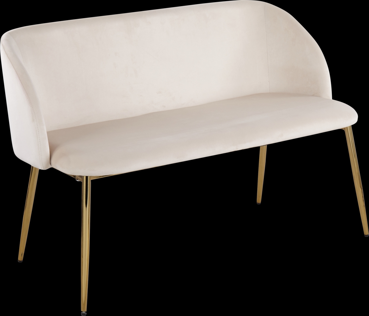 Fulham Cream Accent Bench - Thumbnail - Image 1