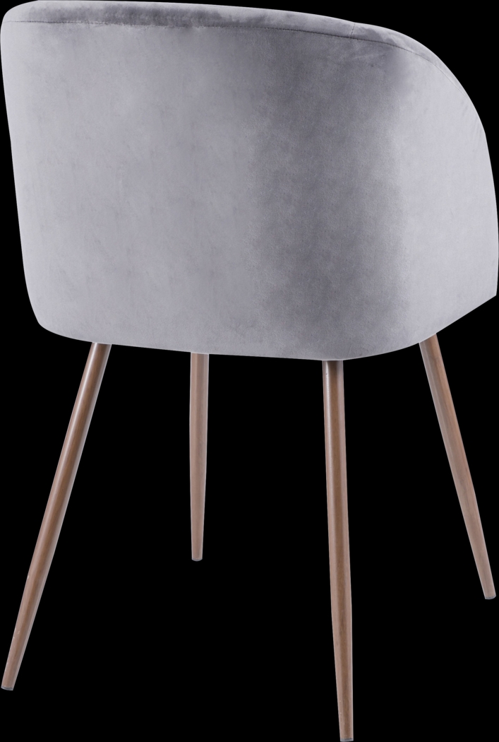 Fulham Gray Dining Chair, Set of 2 - Thumbnail - Image 2