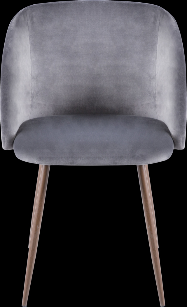 Fulham Gray Dining Chair, Set of 2 - Thumbnail - Image 3