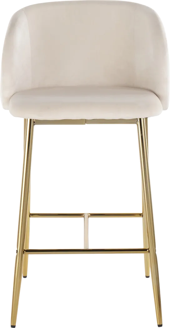 Fulham I Cream Counter Height Stool, Set of 2 - Thumbnail - Image 6