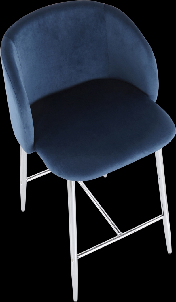 Fulham II Blue Counter Height Stool, Set of 2 - Thumbnail - Image 7