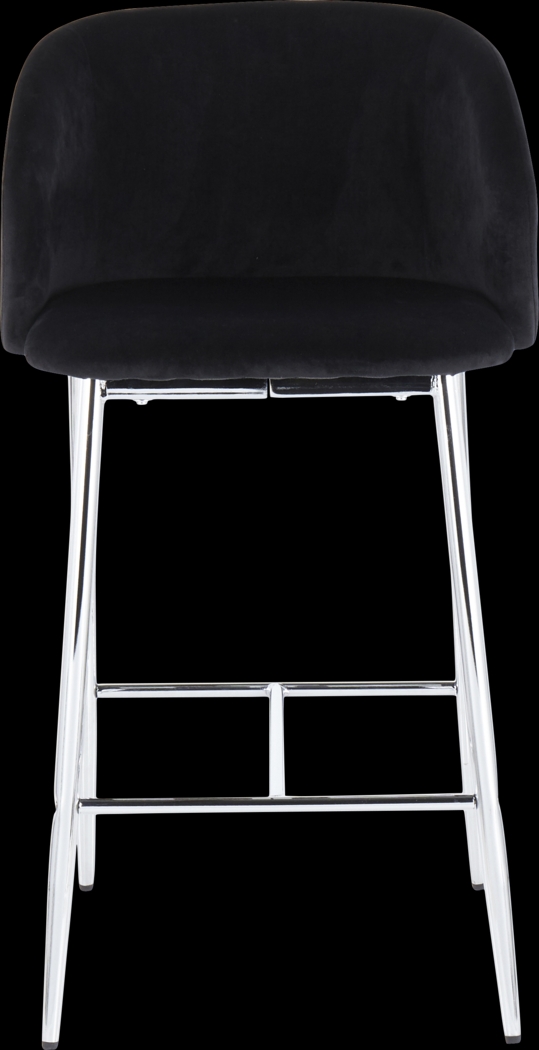 Fulham II Black Counter Height Stool, Set of 2 - Thumbnail - Image 6