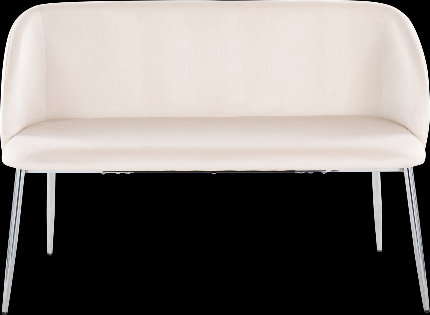 Fulham II Cream Accent Bench - Thumbnail - Image 6