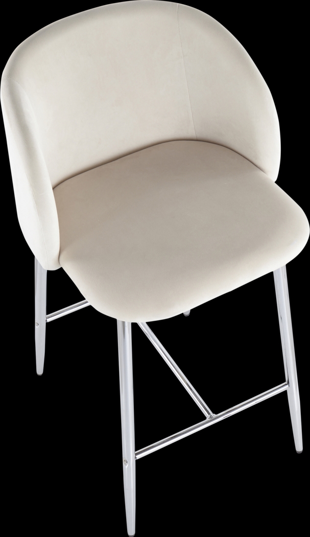 Fulham II Cream Counter Height Stool, Set of 2 - Thumbnail - Image 7