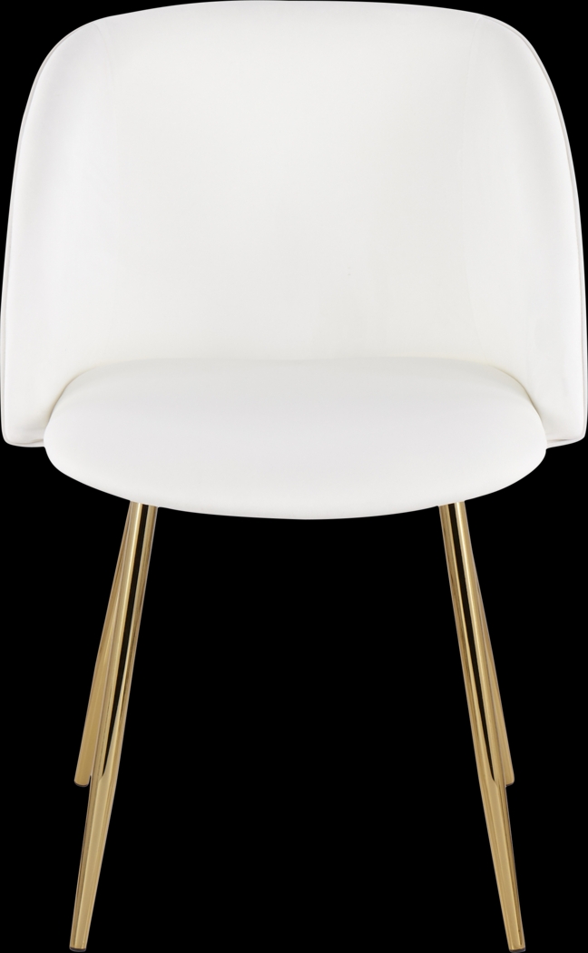 Fulham White Floral Dining Chair, Set of 2 - Thumbnail - Image 6