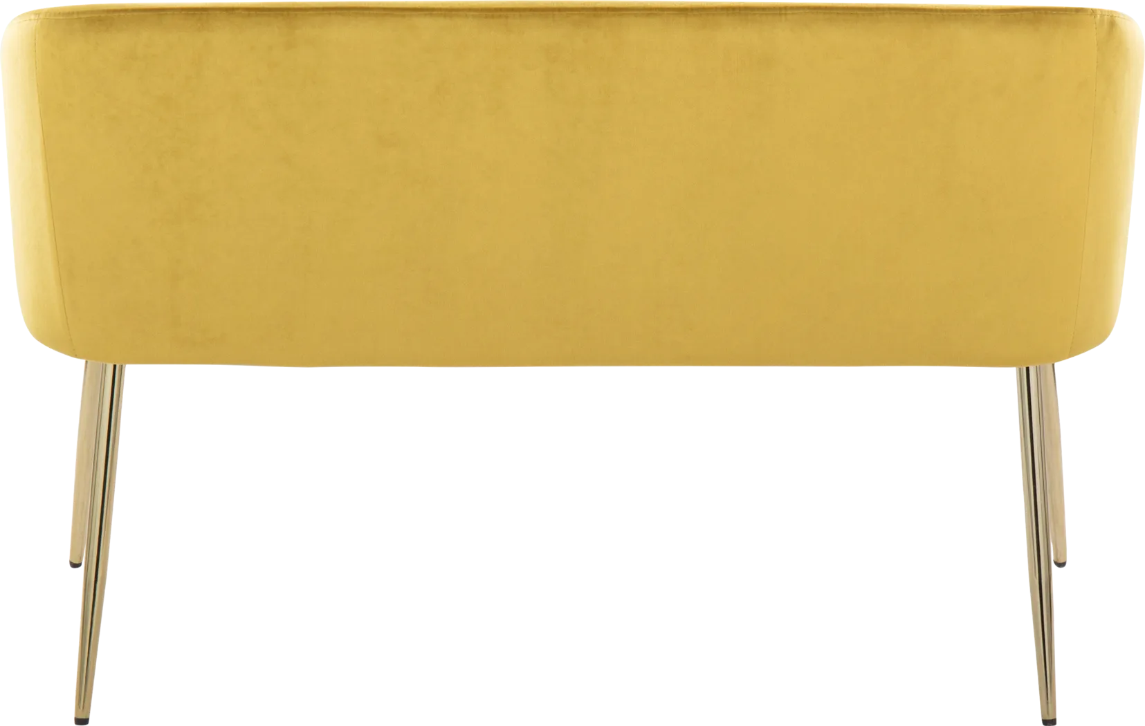 Fulham Yellow Accent Bench - Thumbnail - Image 7