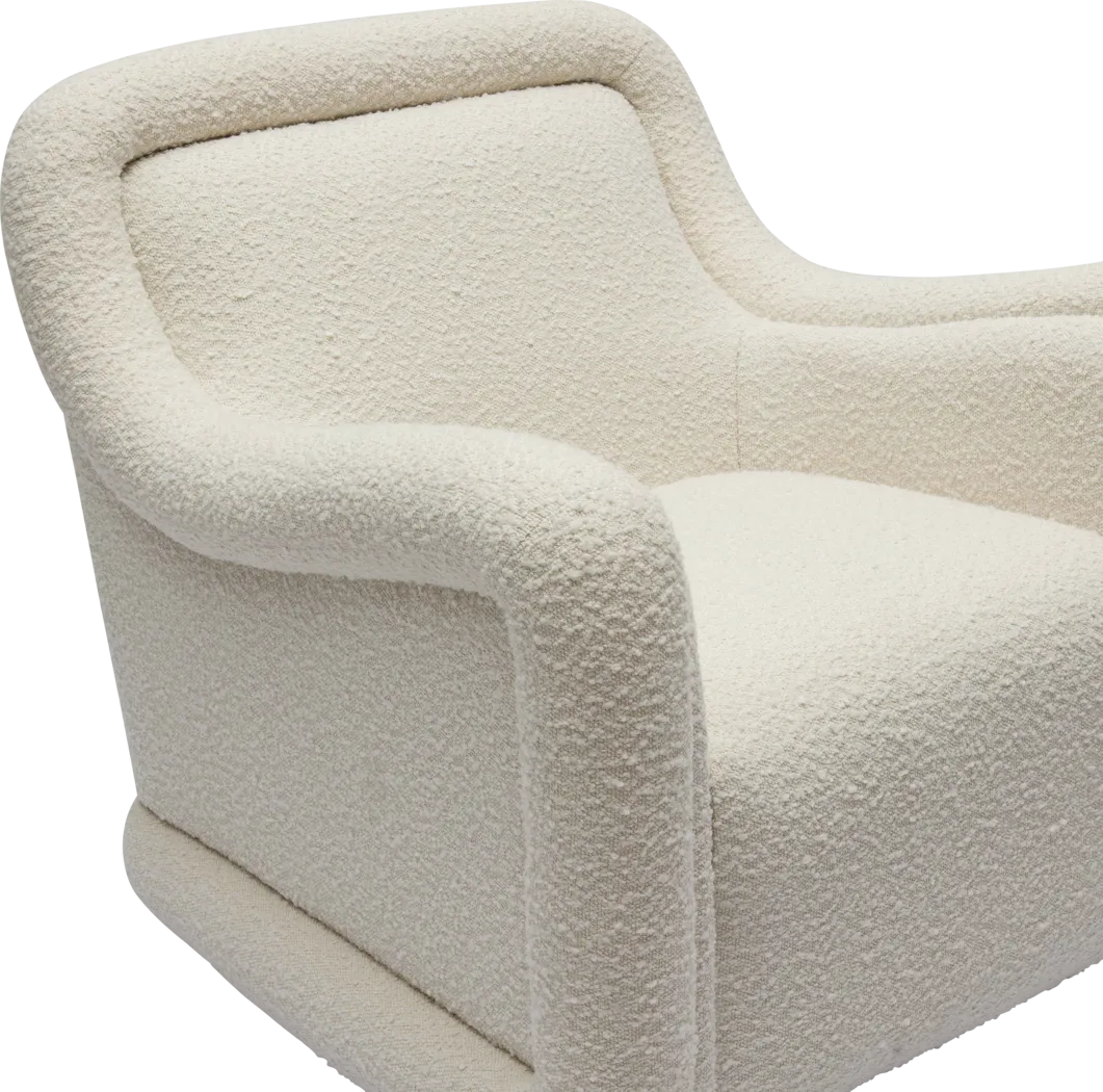 Fullbrighty Gray Swivel Accent Chair - Thumbnail - Image 5