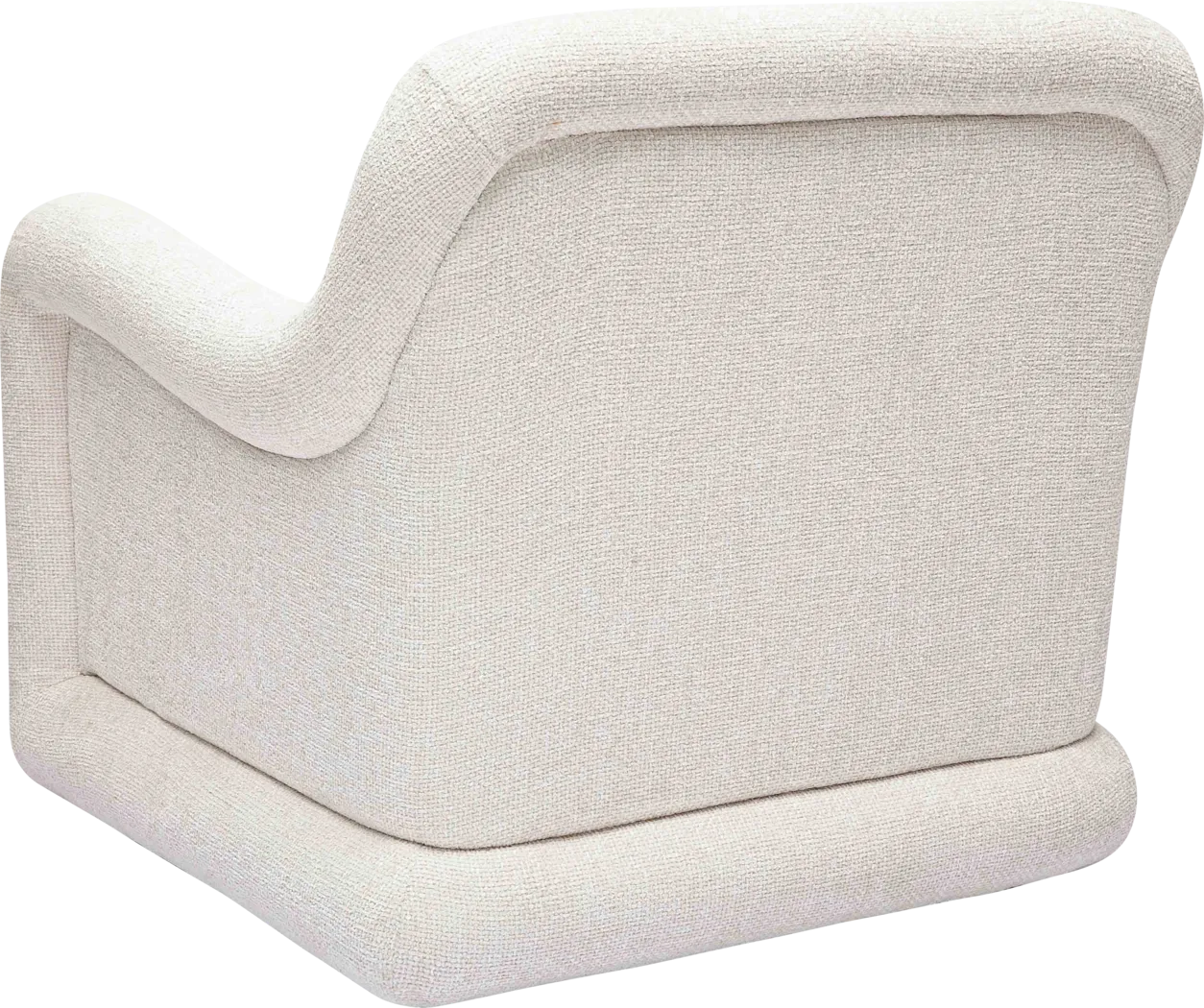 Fullbrighty II Cream Swivel Accent Chair - Thumbnail - Image 4