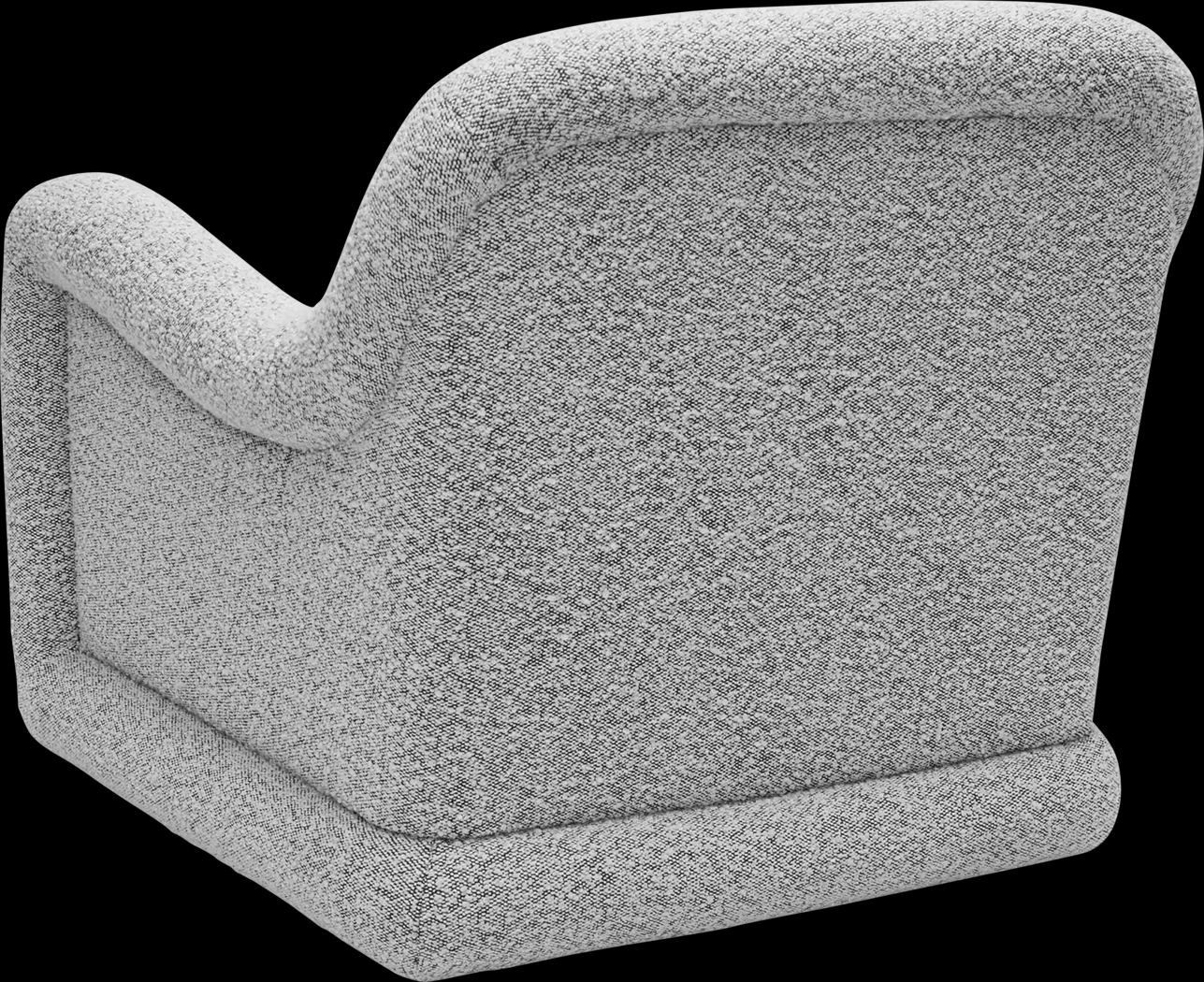 Fullbrighty Gray Swivel Accent Chair - Thumbnail - Image 4