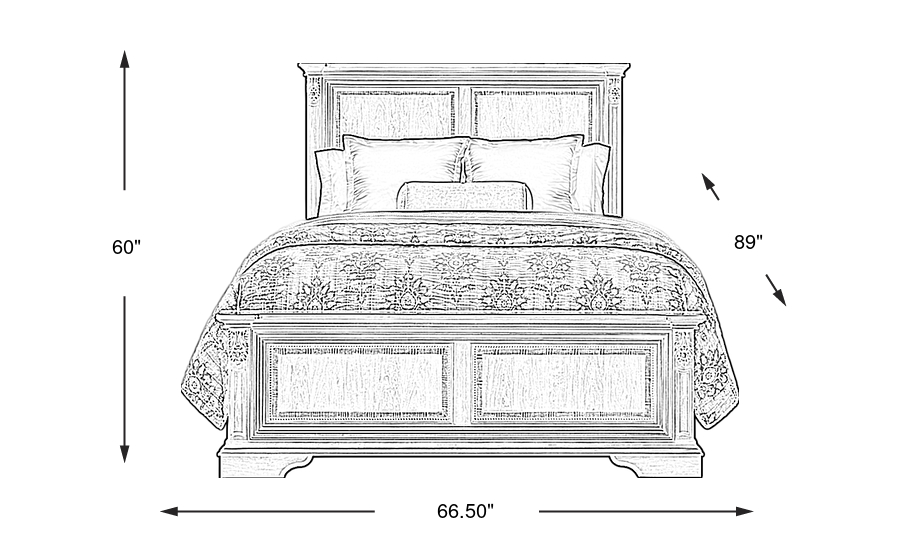 Dimension Image. Please refer to the Dimension Tab on this page for dimension details.