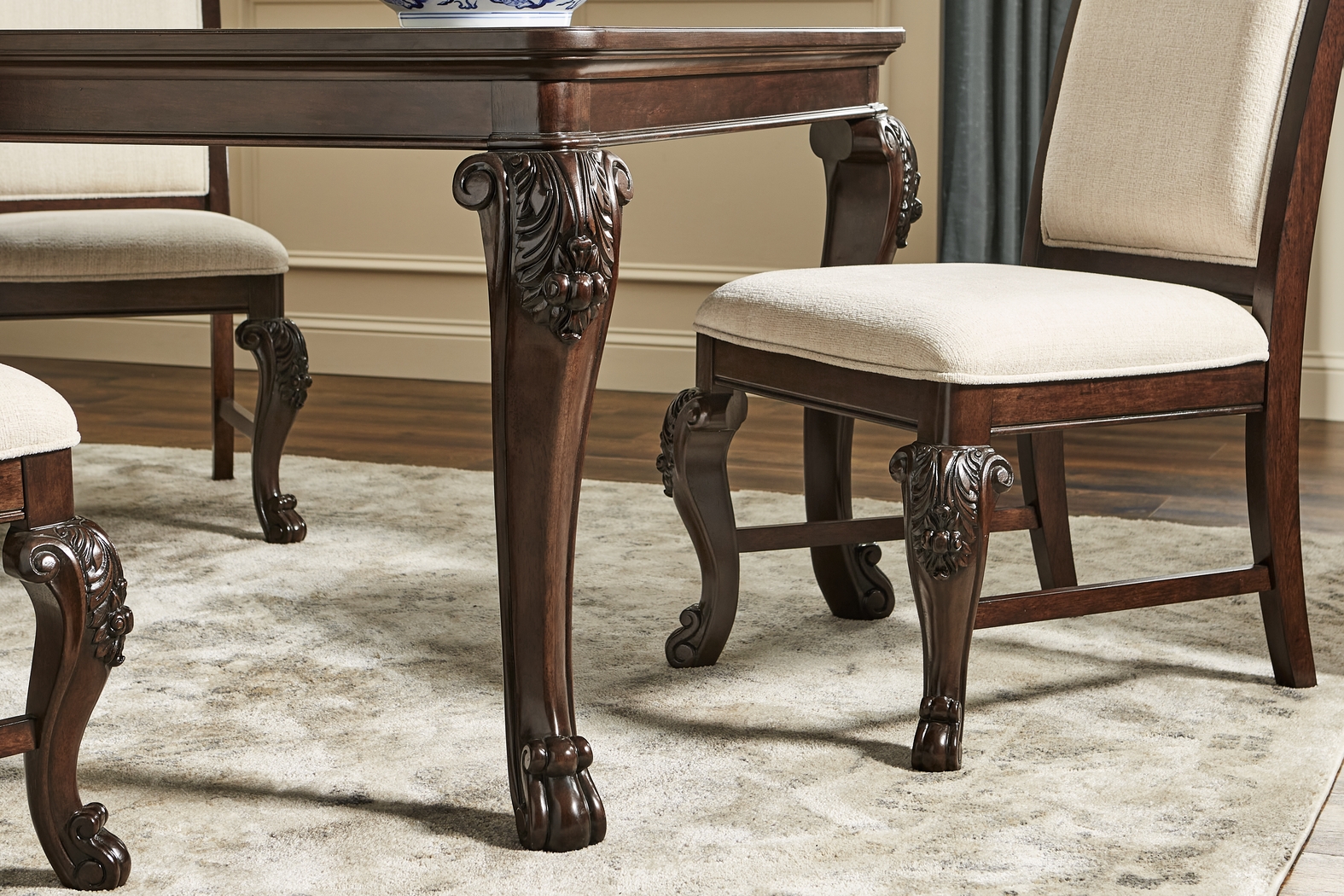 Fuller Brown Cherry 5 Pc Dining Room - Thumbnail - Image 5