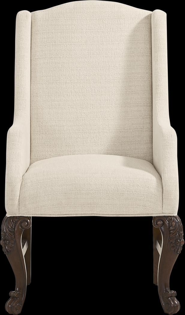 Fuller White Upholstered Host Chair - Thumbnail - Image 2
