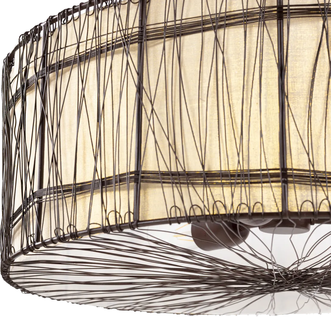 Fuller Lane Beige Chandelier - Thumbnail - Image 4