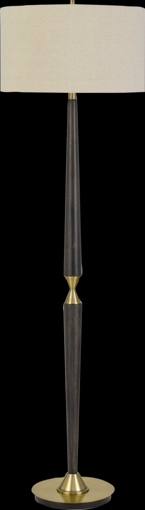 Fulton Place Brass Floor Lamp - Thumbnail - Image 1